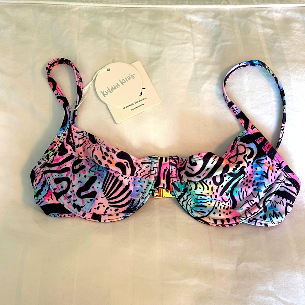 NWT kulani kinis ditzy underwire bikini